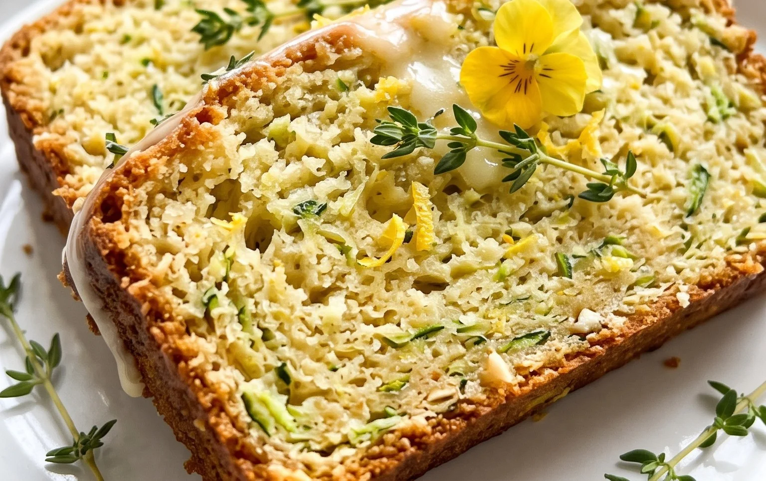 Lemon Summer Squash Bread