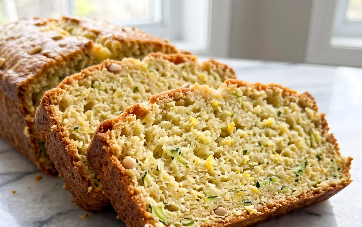 Pain d&rsquo;Été Courgette Citron Facile & Rapide