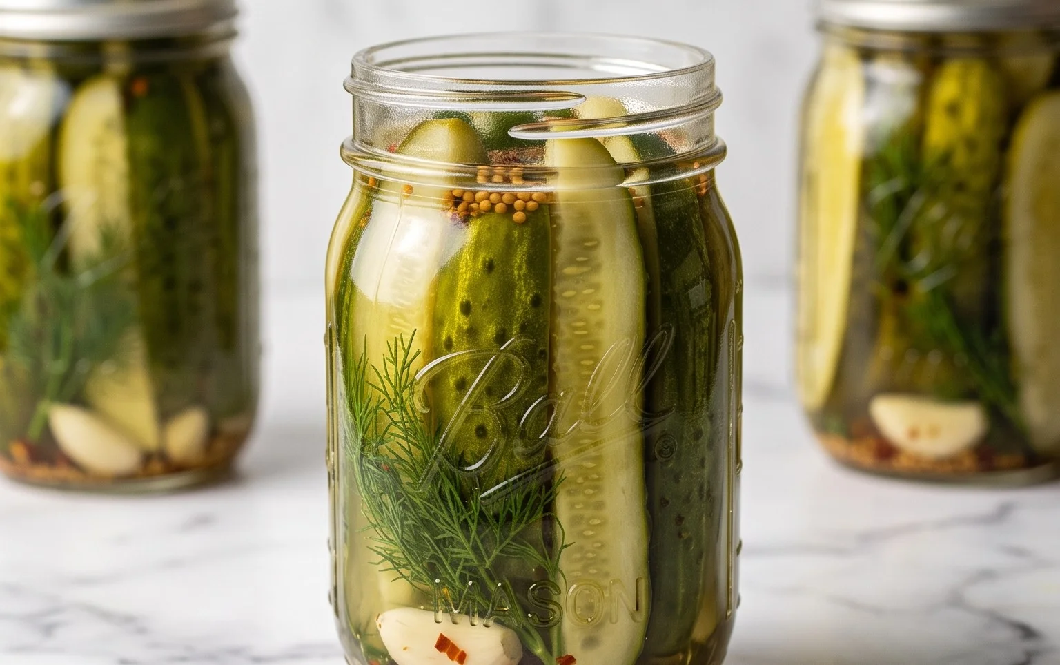 No Cook Refrigerator Pickles Recipe