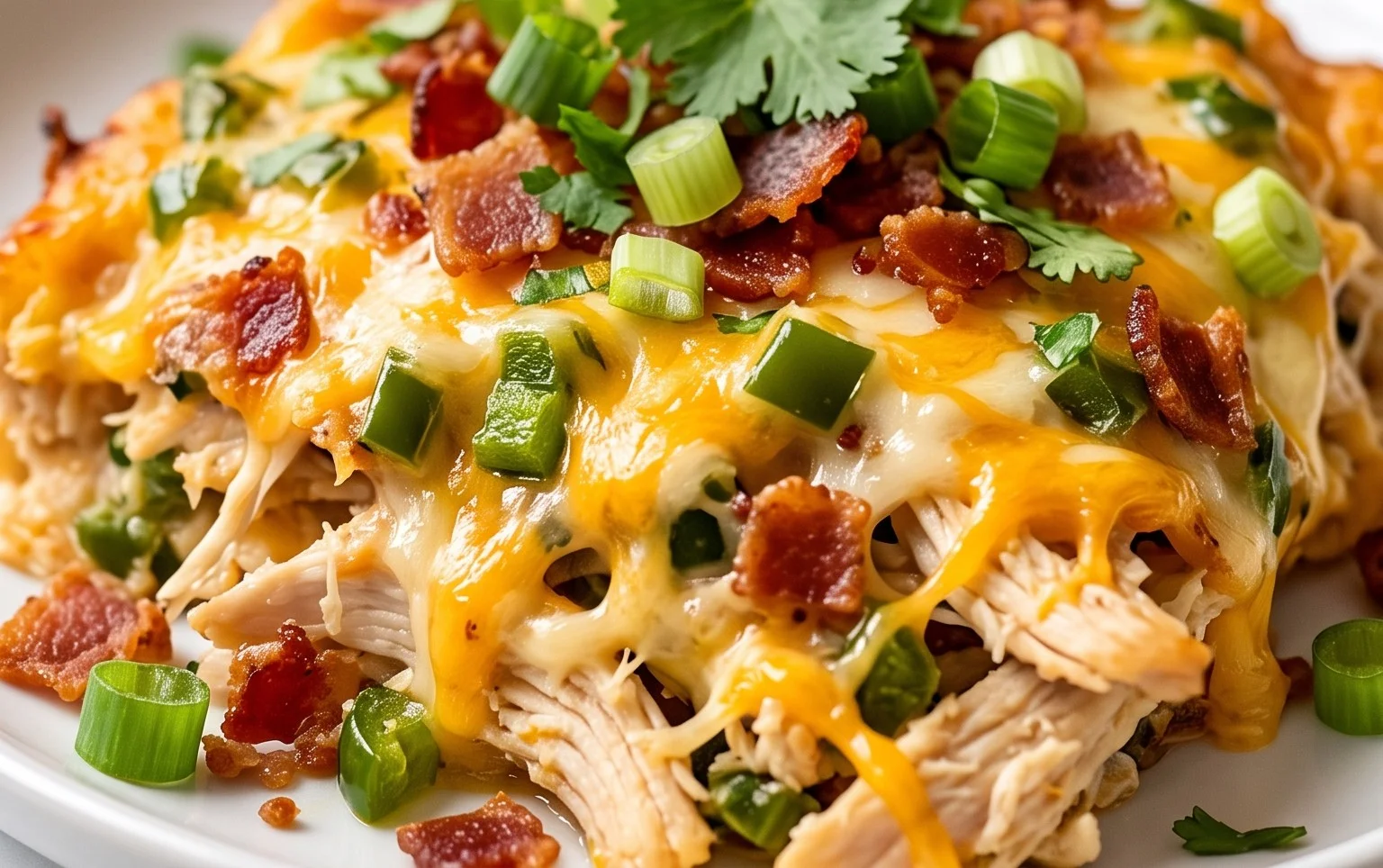 Jalapeno Popper Chicken Casserole Recipe