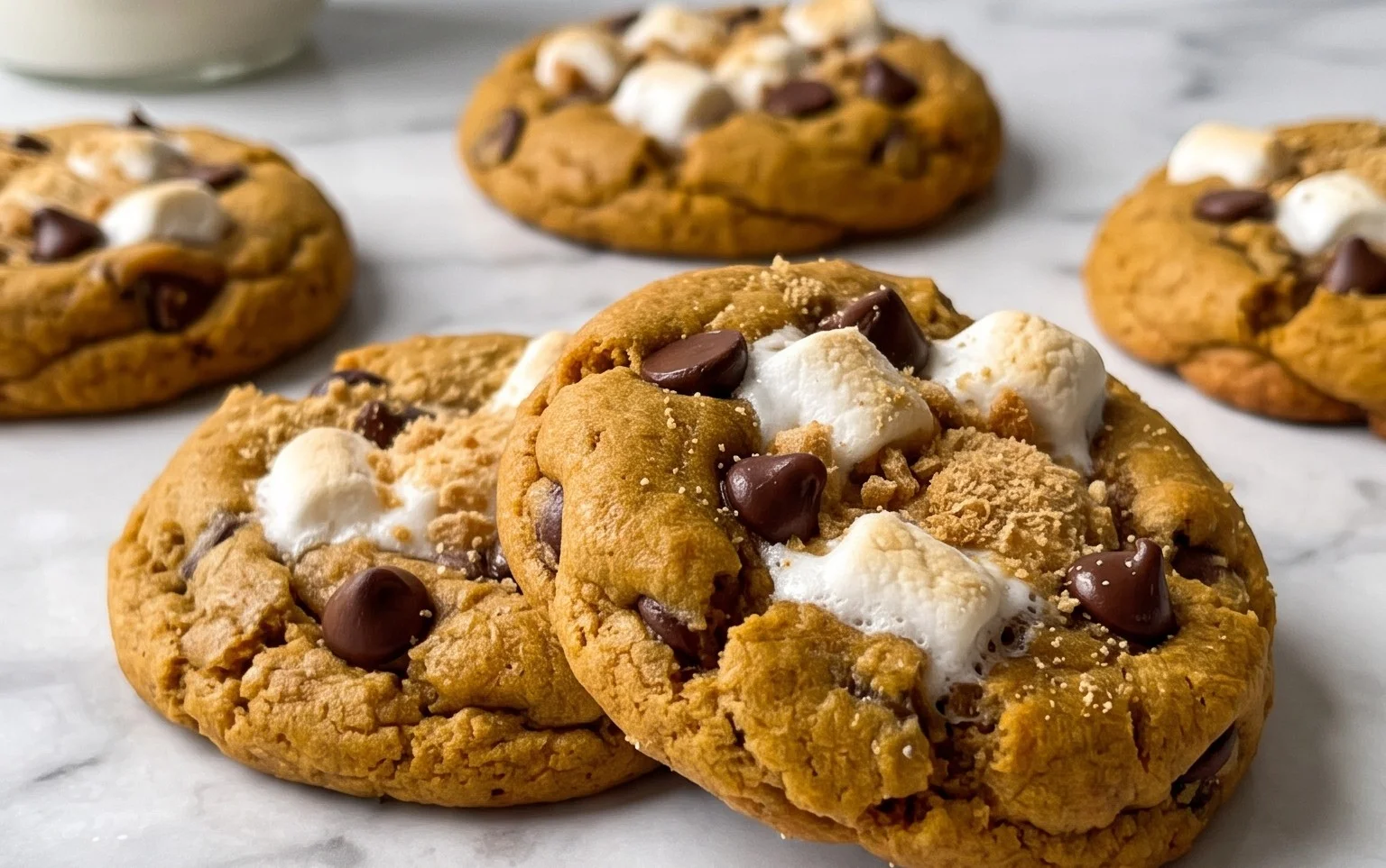Cookies S&rsquo;mores Citrouille Faciles & Irrésistibles