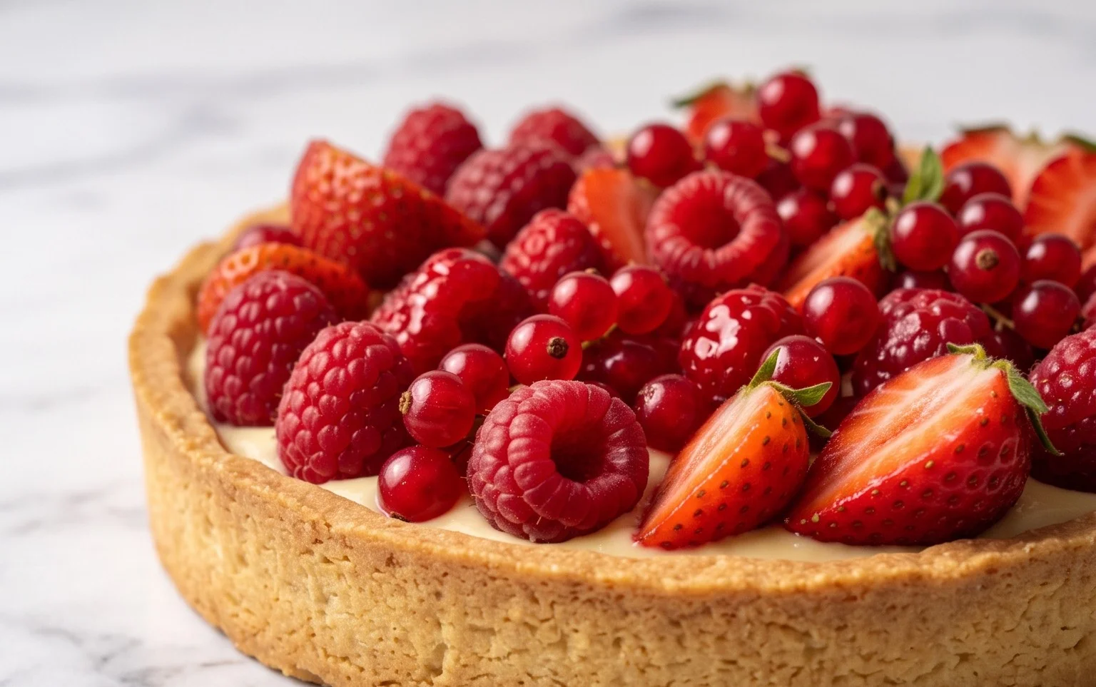 Tarte Fruits Rouges Sablé Breton : Recette Facile & Gourmande