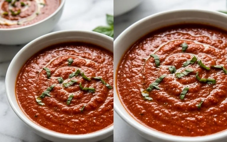 Soupe Tomates Rôties Basilic : Saveur Unique