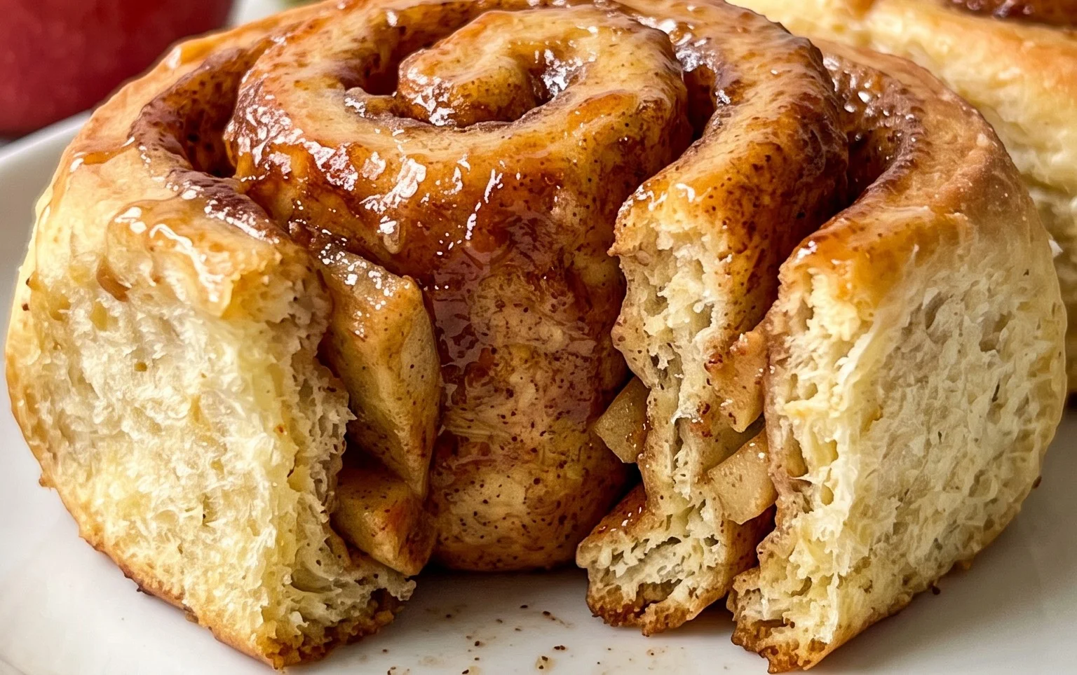 Soft-Baked Apple Cinnamon Rolls