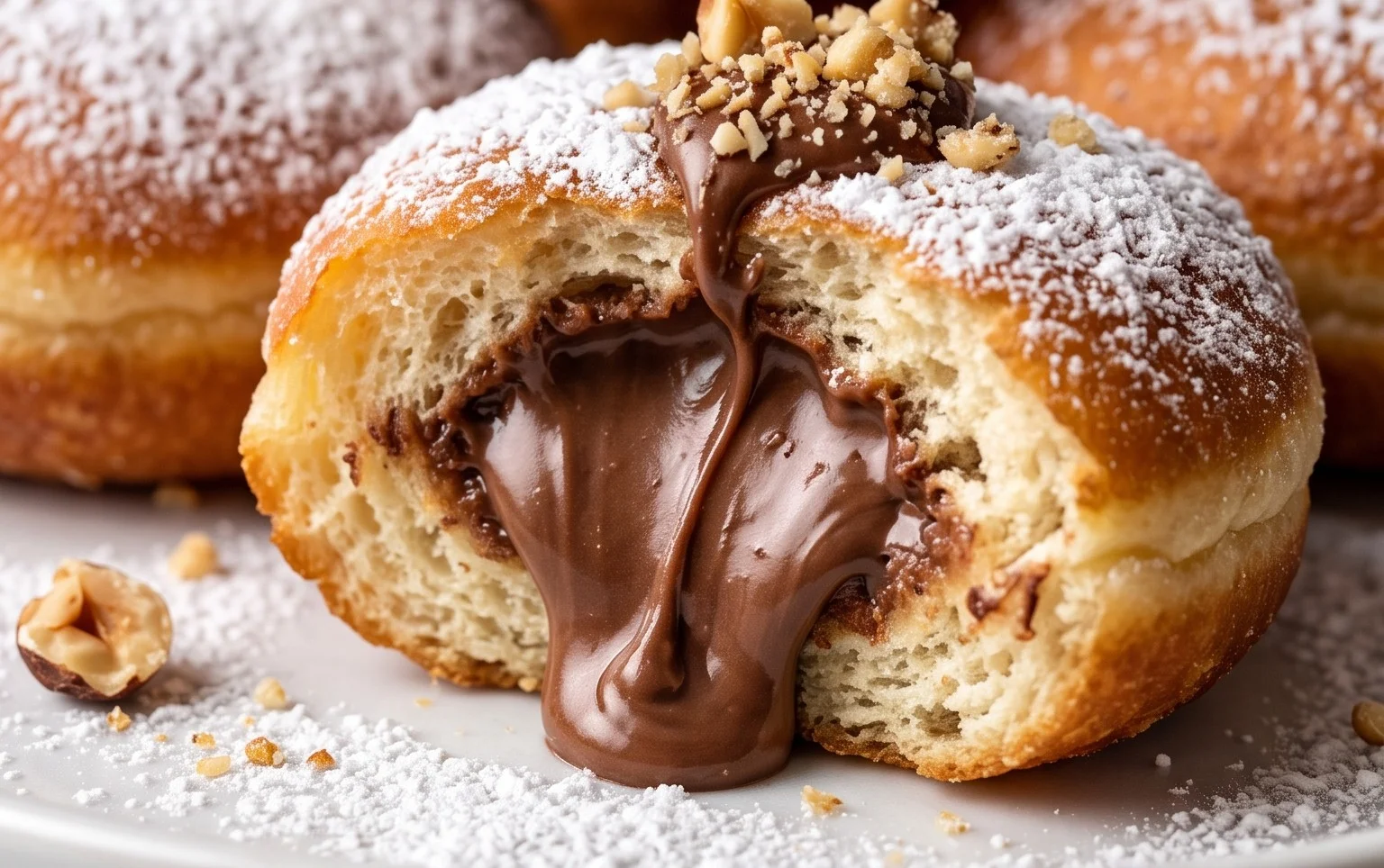 Beignets au Nutella