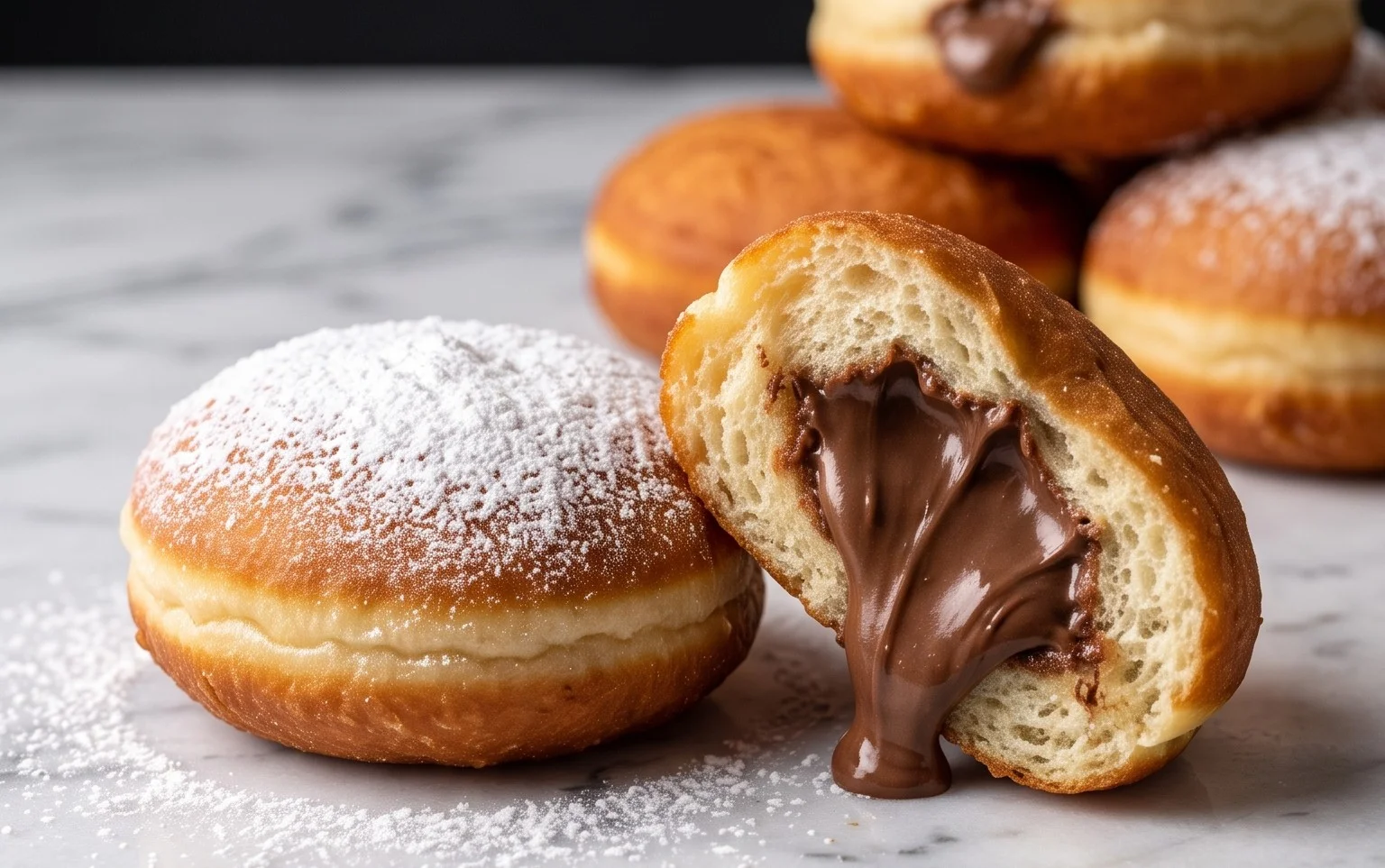 Beignets au Nutella