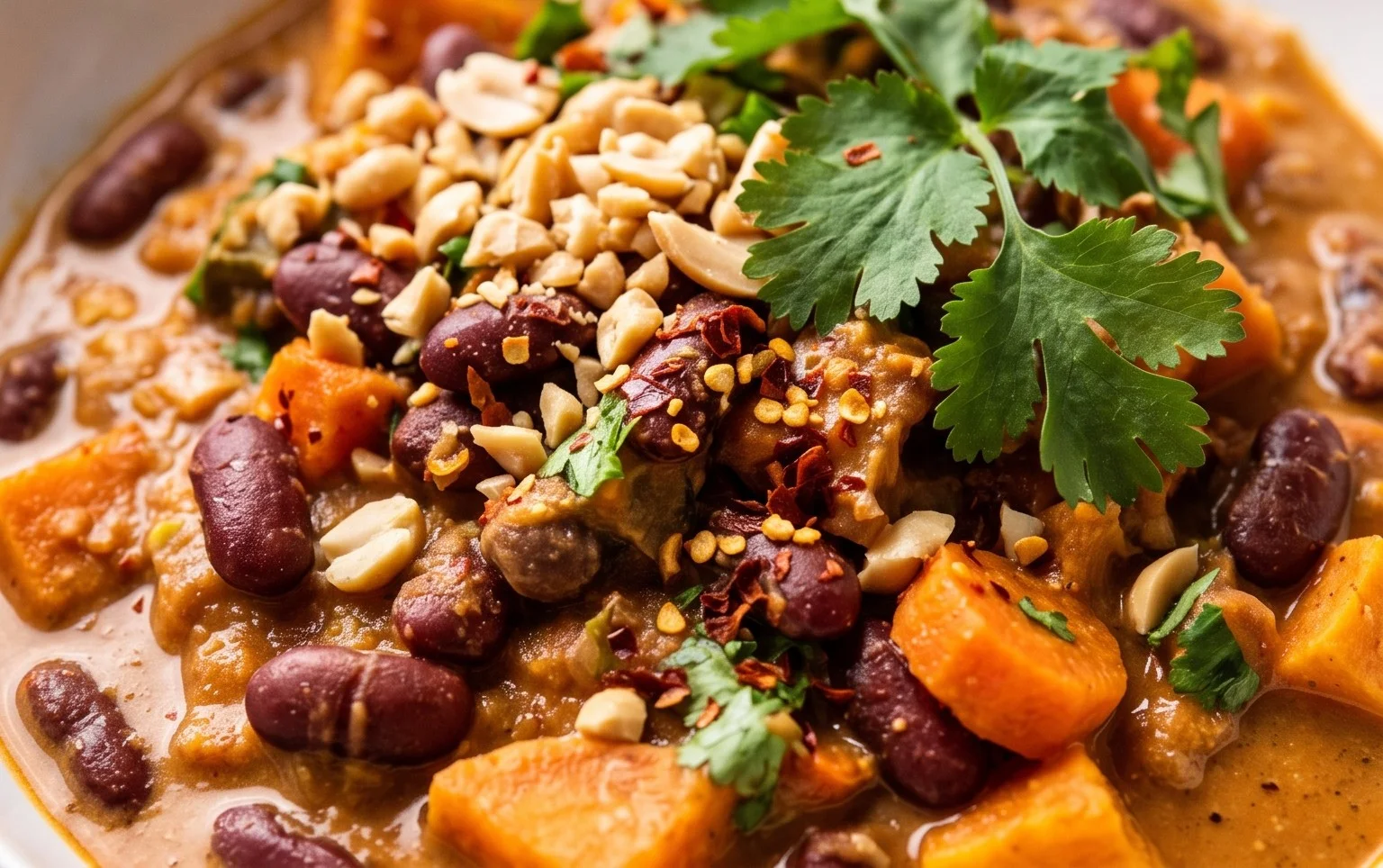 Mafé vegan aux haricots rouges