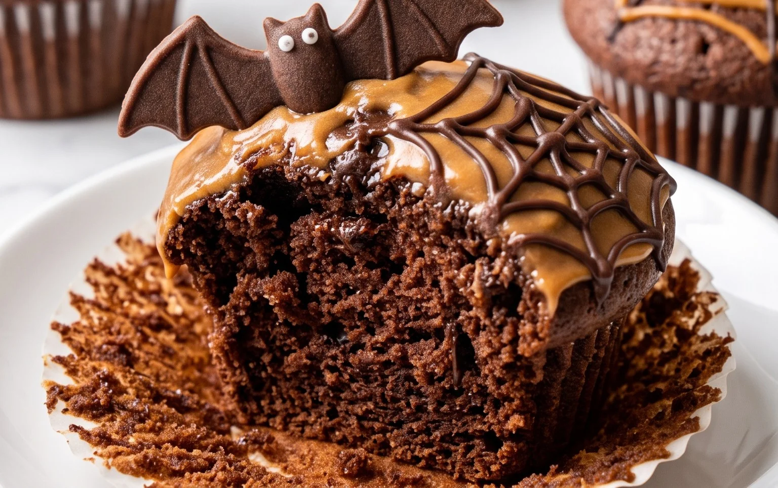 Muffin Halloween Pipistrello