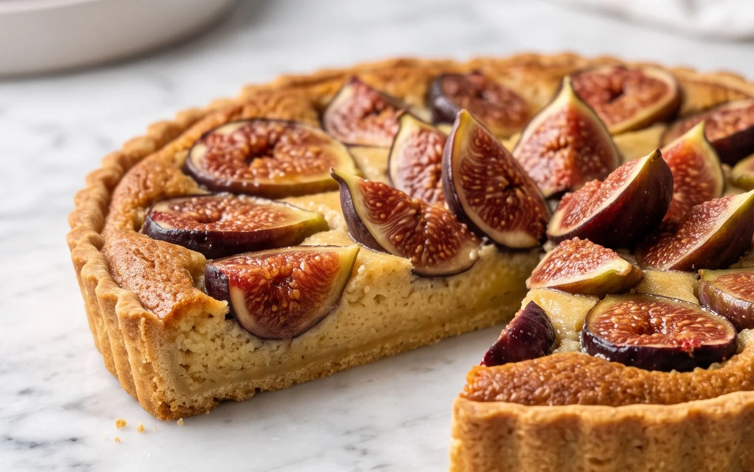 Tarte Frangipane aux Figues : Crémeuse et Fruitée